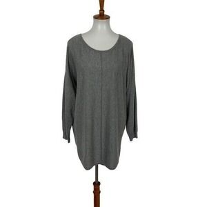99 Jane Street Sweater XL Gray Lightweight Cozy Casual Layer